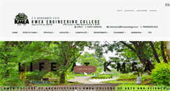 Desktop Screenshot of kmeacollege.ac.in